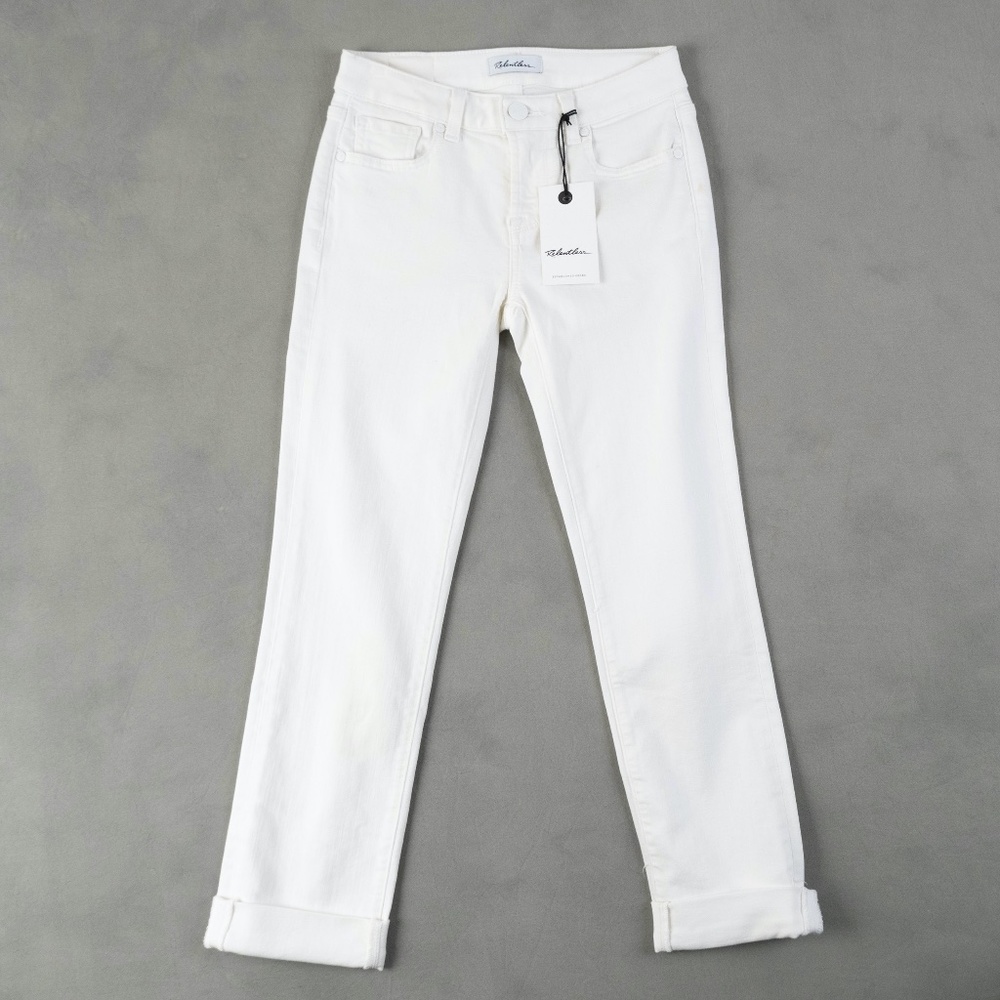 NEW RELENTLESS white stretch jeans